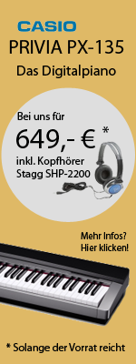 Anzeige Digitalpiano Privia PX-135